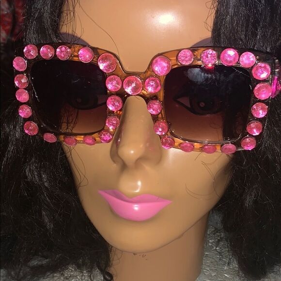 Custom gems sunglasses   main image 4